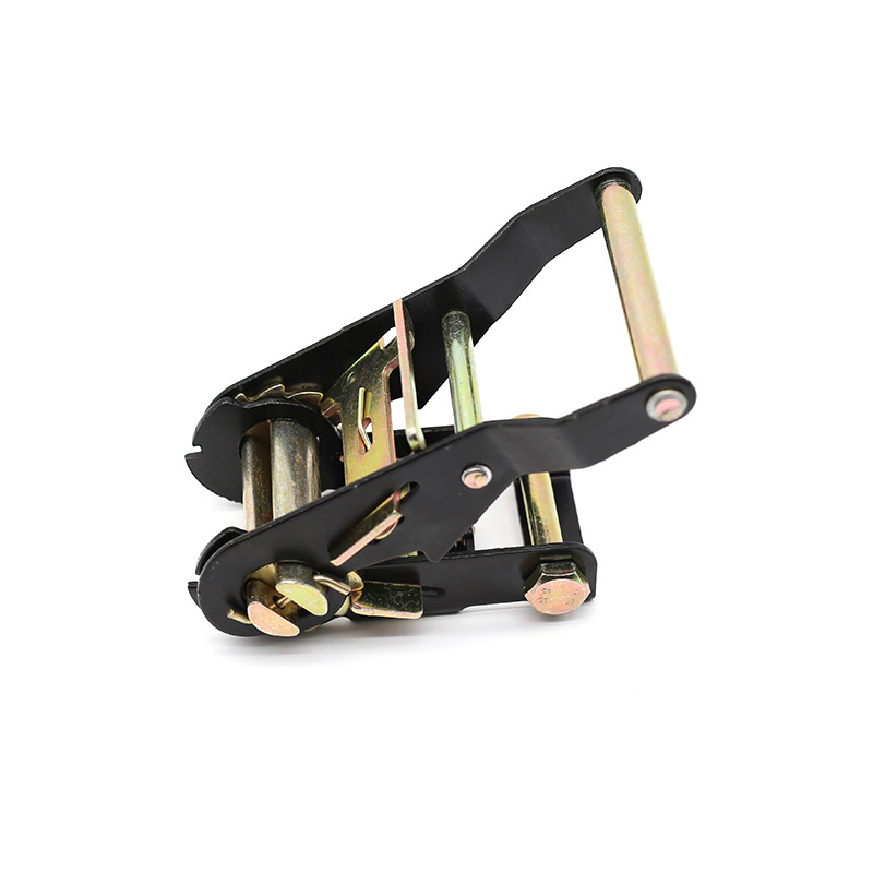 1.5Inch Black ditutupi Ratchet Gesper