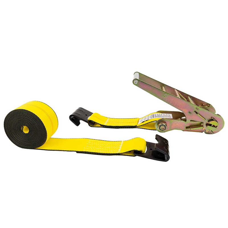 3 X 30' Tali Ratchet Kuning Kanthi Pancing Datar