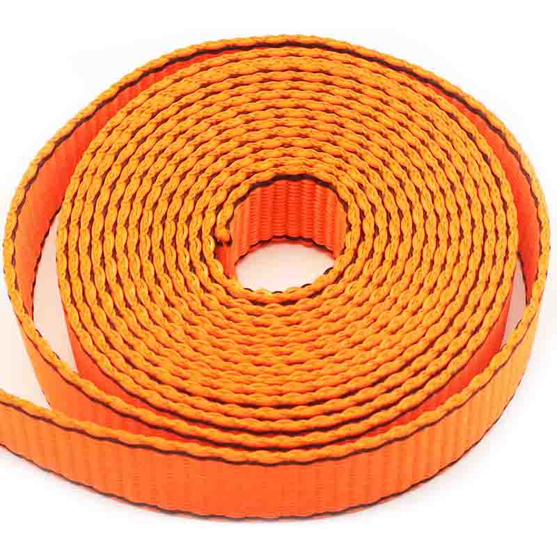 Tali Webbing Polyester kanthi Kekuwatan Dhuwur